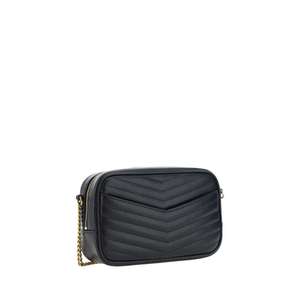 Black Calf Leather Bos Taurus Shoulder Bag