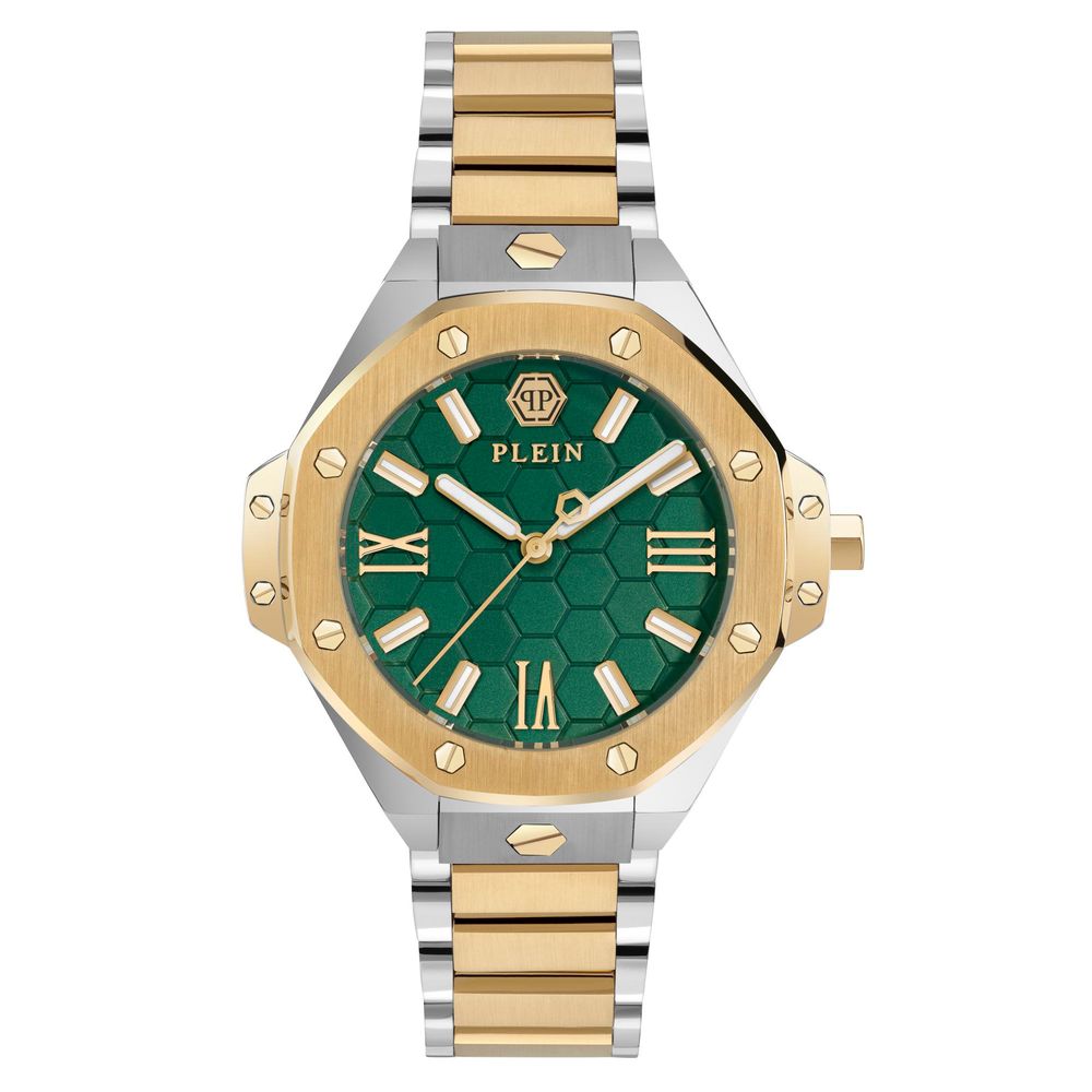 Gold Stainless Steel Dress Watch